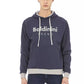 Baldinini Trend Blue Cotton Men Sweater