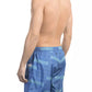 Bikkembergs Blue Polyester Men Swim Short