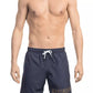 Bikkembergs Blue Polyester Men Swimwear