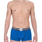 Bikkembergs Blue Cotton Men Underwear Trunk