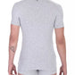 Bikkembergs Gray Cotton Men Shirt