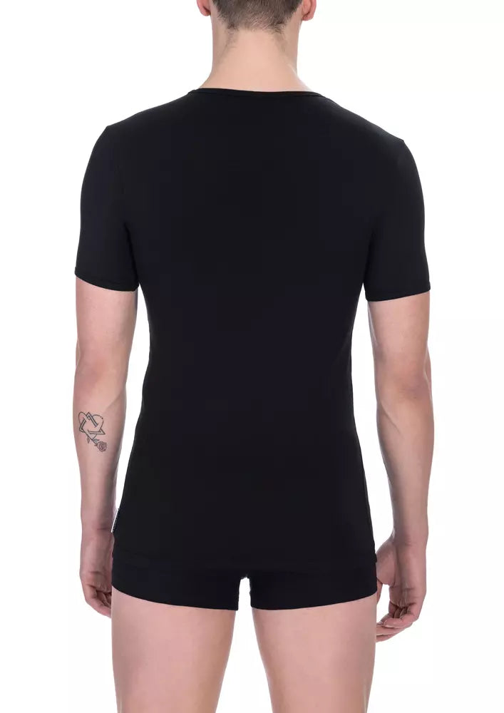 Bikkembergs Black Cotton Men's T-Shirt