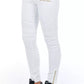 Frankie Morello White Cotton Pant