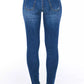 Frankie Morello Blue Denim Women Jeans