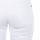Frankie Morello White Cotton Pant