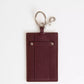 Trussardi Brown Leather Men Keychain