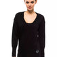 Montana Blu Black Wool Women Sweater