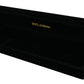 Dolce & Gabbana Elegant Velvet Jewelry Storage Box