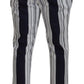 Dolce & Gabbana Elegant Striped Cotton Pants for Men