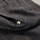 Dolce & Gabbana Grey Cotton Checkered Chino Pants