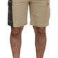 Dolce & Gabbana Elegant Beige Cotton Blend Designer Shorts