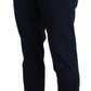 Domenico Tagliente Elegant Sapphire Dress Pants for Men