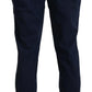 Domenico Tagliente Elegant Sapphire Dress Pants for Men