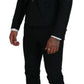 Dolce & Gabbana Elegant Black Martini Suit for the Modern Man