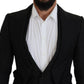 Dolce & Gabbana Elegant Black Martini Suit for the Modern Man