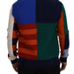 Dolce & Gabbana Multicolor Stripes Wool Pullover Sweater