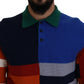 Dolce & Gabbana Multicolor Stripes Wool Pullover Sweater