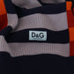 Dolce & Gabbana Multicolor Stripes Wool Pullover Sweater