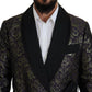 Dolce & Gabbana Gold Jacquard Robe Jacket