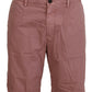 Dolce & Gabbana Exquisite Pink Chino Shorts for Men