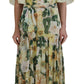 Dolce & Gabbana Elegant Silk Floral Maxi Dress