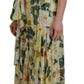 Dolce & Gabbana Elegant Silk Floral Maxi Dress