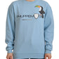 Philippe Model Chic Light Blue Logo Embellished Sweater