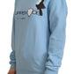 Philippe Model Chic Light Blue Logo Embellished Sweater