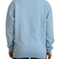 Philippe Model Chic Light Blue Logo Embellished Sweater