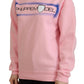 Philippe Model Elegant Pink Long Sleeve Pullover Sweater