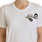 Dolce & Gabbana Elegant White Crewneck Cotton T-Shirt