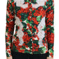 Dolce & Gabbana Elegant Floral Crewneck Cardigan