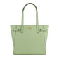 Michael Kors Carmen Large Light Sage Saffiano Leather North South Tote Handbag