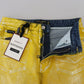 Dolce & Gabbana Chic High Waist Straight Jeans in Vibrant Yellow