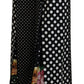 Dolce & Gabbana Elegant High-Waist Polka Dot Pants