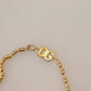 Dolce & Gabbana Elegant Gold Charm Chain Necklace