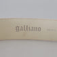 John Galliano Elegant Pink Leather Fashion Belt