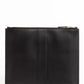 Trussardi Black Leather Men Wallet