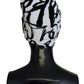 Dolce & Gabbana White Printed Nylon Women Winter Beanie Cap Hat
