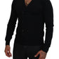 Dolce & Gabbana Black Cashmere Button Down Cardigan Sweater