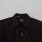 Dolce & Gabbana Elegant Black Formal Cotton Shirt