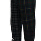 Dolce & Gabbana Checkered Wool Blend Jogger Pants