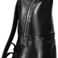 Calvin Klein Black Polyester Men Backpack