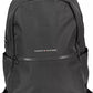 Tommy Hilfiger Black Polyester Men Backpack