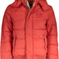 La Martina Elegant Orange Outerwear with Versatile Hood