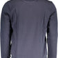 La Martina Blue Cotton Men Sweater