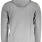 La Martina Gray Cotton Men Sweater