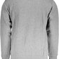 La Martina Gray Cotton Men Sweater