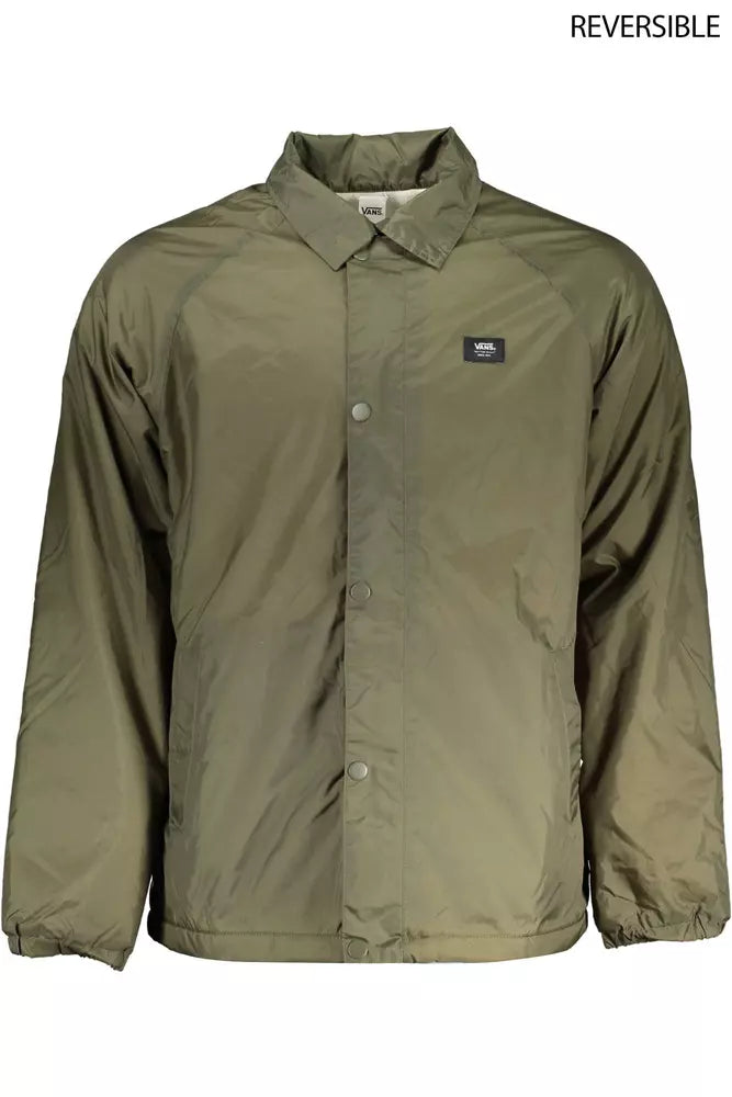 Vans Reversible Long Sleeve Green Jacket