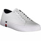 Tommy Hilfiger Eco-Chic White Sneakers with Contrasting Accents